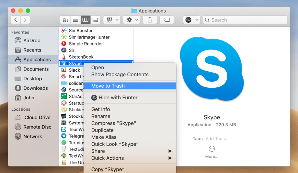 mac skype for business couldn